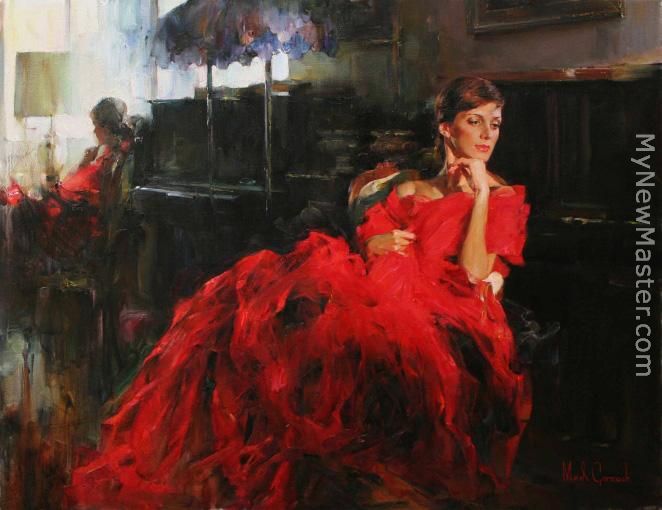 WOMAN IN RED